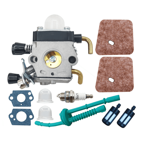 FS38 FS55R Carburetor C1Q-S97 for Stihl FS38 FS55 FS55R FS45 FS46 KM55 HL45 FS45L FS45C FS46C FS55C FS55RC String Trimmer Weed Eater Parts