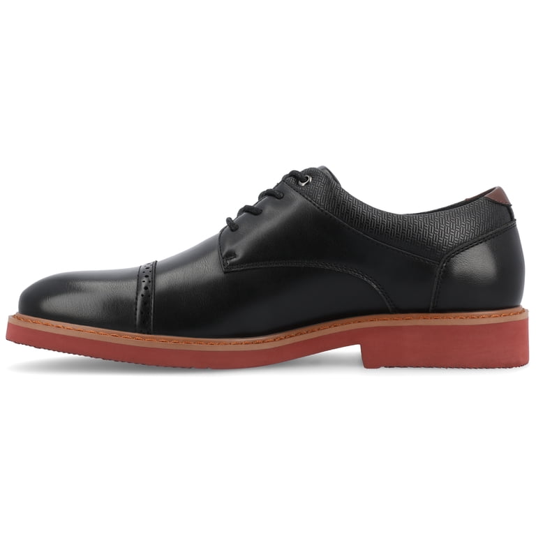 Vance Mens Dexter Cap Toe Lace-up Derby - Walmart.com