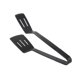thumbnail image 4 of Pinzas de silicona para cocina, espátula multiusos para barbacoa, pinza para pan, pinza para carne frita, color negro, 4 of 5