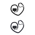 thumbnail image 1 of 2 piezas de cordón para teléfono móvil correa de cuello ajustable desmontable, 1 of 9