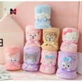 thumbnail image 3 of Sanrio helloed a kitty franela aire acondicionado estudiante manta individual sábana niña primavera y otoño edredón puro, 3 of 4