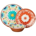 thumbnail image 4 of Certified International Vera Cruz Melamine 12 pc Dinnerware Set, 4 of 4