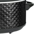 thumbnail image 2 of Brentwood SC-136C 3.5-Quart Diamond-Pattern Slow Cooker, Brown, 2 of 5