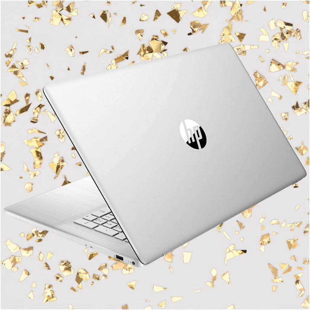 HP 17 Laptop, 17.3" HD+ Touchscreen, Intel Core i7-1255U Processor, 64GB RAM, 4TB PCIE SSD, Webcam, HDMI, Backlit Keyboard, Wi-Fi, Windows 11 Home, Silver