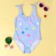 thumbnail image 5 of Traje de baño de una pieza para niña con estampado de leopardo Traje de baño para niña bebé Traje de baño cómodo de alta elasticidad, 5 of 6