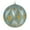 Baby Blue, variant on Vickerman 4.75" Emerald Matte Ball with Glitter Diamond Pattern. Add variety and sparkle to your holiday arrangement with this matte ornament that features a glitter pattern. Includes 4 pieces per bag