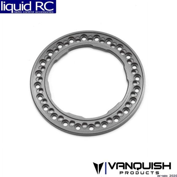 Vanquish 05162 1.9 Dredger Beadlock Grey Anodized