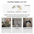 thumbnail image 3 of Cats Toy Filled Chew Interactive Kitten Training Toy Self-entertainment for Indoor Cats Cute Plush Animals 6 Style, 3 of 7
