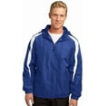 thumbnail image 2 of Sport-Tek Mens Fleece-Lined Colorblock Jacket. JST81, 2 of 5