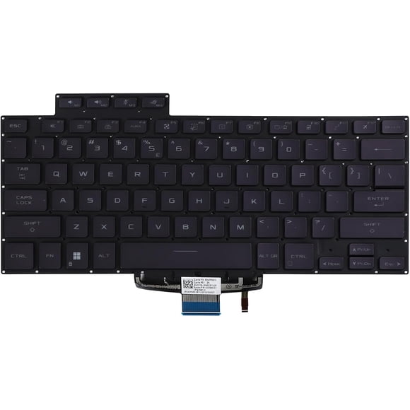 LIXSUNTEK Backlit Keyboard Black For Asus ROG Zephyrus G15 GA503 GA503QR G16 M16 GU603