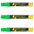 thumbnail image 1 of Plumones VentDepot Colores Neon ChalkyGreen 3 Pzas Verde Neon Punta redonda mediana, 1 of 2