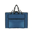 thumbnail image 4 of Art Portfolio Case Art Supplies Multifunction with Outer Pockets Drawing Painting Board Storage for Outdoor Blue Large, 4 of 8