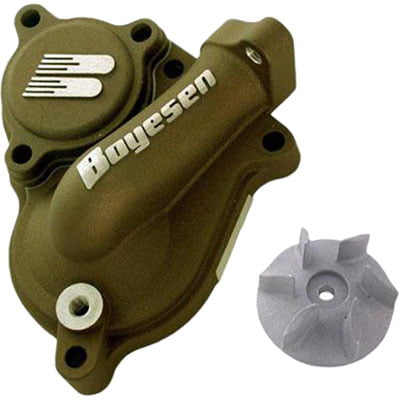 Boyesen Supercooler Water Pump Cover /& Impeller Kit Magnesium WPK-45M