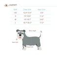 thumbnail image 2 of PUPTECK Soft Mesh Dog Harness with Leash,Plaid Adjustable Puppy No Pull Harness, Pet Padded Walking Vest, 2 of 7