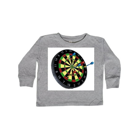 

Inktastic Dart Board Gift Toddler Boy or Toddler Girl Long Sleeve T-Shirt