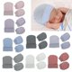 thumbnail image 2 of Gorro de hospital para recién nacido, gorro y manoplas para bebé, gorro suave y bonito para guardería, 2 of 5