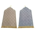 thumbnail image 1 of 2 alfombras de oración portátiles, manta de suelo, tapete de viaje, alfombras coleccionables para el hogar, dormitorio, cafetería, sala de estar, regalos de vacaciones. beige amarillo gris, 1 of 9