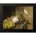 thumbnail image 2 of Jensen, Johan Laurents 18x15 Black Modern Framed Museum Art Print Titled - Sweet William, Forget Me Not, 2 of 5