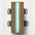 thumbnail image 2 of Creative Products Large Farmhouse Stripe Teal 16x72 Poly Twill Table Runner, 2 of 3
