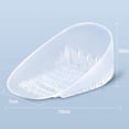 thumbnail image 5 of Tnobhg 2 Pairs Heavy Duty Heel Cups Relieve Pain Fatigue Honeycomb Design Soft Invisible Unisex Protection Heel Pads, 5 of 7