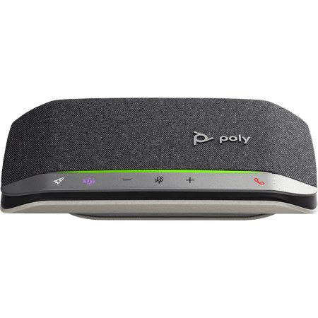 Poly - Sync 20 Personal USB/Bluetooth Smart Speakerphone with Noise and Echo Reduction - Gray