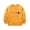 Yellow, variant on CYRBOKO Sweatshirts for Girls, Loose Thermal Crew Neck Long Sleeve Fall Tops White Size 10 T