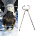 thumbnail image 1 of Cattle Nose  , Robust Cow Nose Plier Automatic Locking No Punching Labor Saving  for Farm, 1 of 8