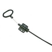 Natuzzi D Ring Recliner Handle and Cable, 32", 3.25" Exposed Wire S Tip