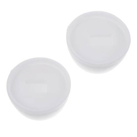 NICEXMAS  Toilet Seat Accessories Anchor Screw Caps Bowl Push on Cover Lid 3.50X3.50X2.00CM Plastic