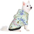 thumbnail image 2 of Balery Honey Bees And Flowers Sudadera con Capucha para Perros Pequeños – Ropa para Mascotas, Disfraz para Perros y Gatos, Ideal para Fiestas y Cosplay-X-Large, 2 of 7