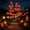 C, variant on Solar Halloween Stake Light, LED Pumpkin Bat Spider Web Garden Light, Outdoor Pathway Light with Auto On/Off for Yard, Lawn, Walkway, Porch, Halloween Decor