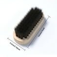 thumbnail image 4 of Tgbvmt Multi-Purpose Car Cleaning Brush Wooden Handle Horsehair Upholstery Cleaning Brush for Car Seats Dashboards Leather Interior for Deep Stain Removal Care with Gentle Bristles for Protection, 4 of 9