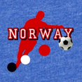 thumbnail image 2 of CafePress - Soccer Player Norway - Cute Infant Baby Football Bodysuit, 2 of 3