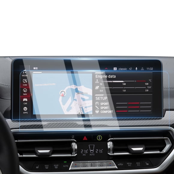 Protector de pantalla Karltys para BMW X3 X4 de 12,3", paquete de 2 unidades