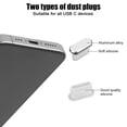 thumbnail image 4 of Tapones antipolvo USB C y cubiertas de altavoces para iPhone, 4 of 7