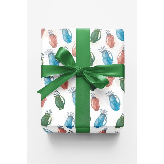 London Penny Premium Wrapping Paper - Tee Time Trio