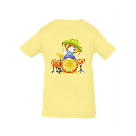 

Orange Drumset T-Shirt Infant -Image by Shutterstock 6 Months