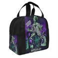 thumbnail image 3 of Never Trust The Living - Bolsas de almuerzo con aislamiento Beetlejuice, bolsas de picnic impermeables, bolsa de almuerzo para mujeres, trabajo, niños, escuela, 3 of 5