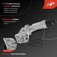 thumbnail image 5 of A-Premium Engine Oil Cooler and Oil Filter Housing [with Gasket] - Compatible with Mercedes-Benz Vehicles - W203/C203 Series C230 2003 2004 2005-1.8L, 5 of 6