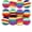 12 Pcs, variant on Colorful Crochet Hacky Sack Footbag, Handmade Knitted Juggling Balls for Outdoor Play and Party Games, Assorted Colors