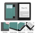thumbnail image 4 of Ayotu Folding Case for All-New Kindle 10th Gen 2019 Release, with Auto Wake/Sleep, Lightweight Leather Hands-Free Stand Cover with Hand Strap (Not Fit Kindle Paperwhite), Mint Green, 4 of 7