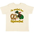 thumbnail image 3 of Inktastic I'm Excited for Oktoberfest with Cute Hedgehog Boys or Girls Toddler T-Shirt, 3 of 5