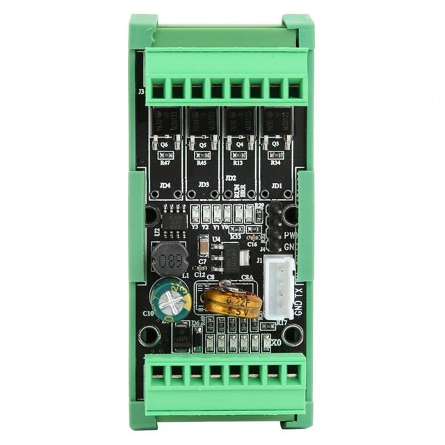 Gupbes Programmable Controller Board,PLC Programmable Controller Module Light-Weight Electrical Accessory FX2N-10MT WS2N-10MR-S,Programmable Controller Module