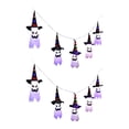 thumbnail image 1 of 2x Sombrero Pies, Luces de Cadena, Fantasma Libre, Halloween, Jardín, Patio, Decoración de , Linterna de Terror , Lu DYNWAVEMX Luces de cuerda, 1 of 8