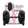 thumbnail image 4 of Balery Breast Cancer Pink Ribbons Awareness (2) Luggage Cover Protector, Scratch And Dirt Resistant, Fits 18-32 Inch Luggage - Medium, 4 of 9