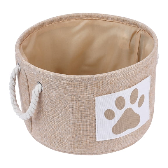 REGALWOVEN Cotton Storage Cube, Storage Bin with Handles for Shelves Closet, 3 Pack Collapsible Storage Basket for Organizing Clothes Beige 13*8.1in