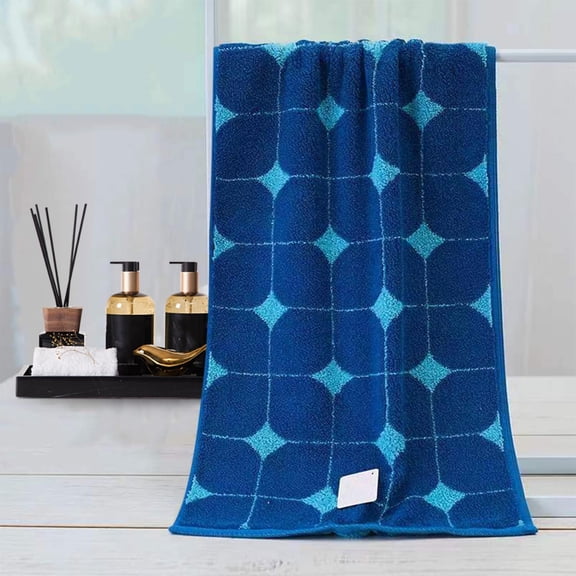 XGFHYJEH Hand Towel, Towel Clearance, Hand Towels Under $5, Hand Towels for Bathroom, Spring Hand Towel, Towel For Bath, Hand, Face, Gym, Spa, cotton, 35x75cm, Blue