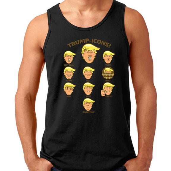 Men's Tank Top Color Black Small