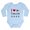 Sky Blue, variant on CafePress - I Love My Schnauzer Body Suit - Long Sleeve Cotton Baby Bodysuit