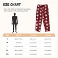 thumbnail image 4 of Bixox Women's Snowflake red plaid Patterned Pajama Pants Loungewear, 4 of 5
